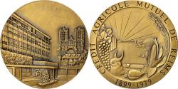 World Coins - France, Medal, Crédit Agricole Mutuel de Reims, Pichard, , Bronze