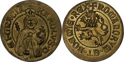 World Coins - France, Medal, Karl IV, Roi de Bohême, Brass, Restrike,