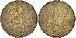 World Coins - Coin, Czech Republic, 20 Korun, 1993