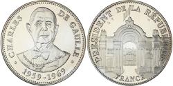 World Coins - France, Medal, Les Présidents de la République, Charles De Gaulle, Politics