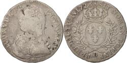 World Coins - Coin, France, Louis XV, 1/2 Écu aux branches d'olivier, 1/2 ECU, 44 Sols, 1726
