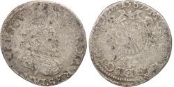 World Coins - Coin, Spanish Netherlands, HOLLAND, 1/20 Real, 1587, , Silver