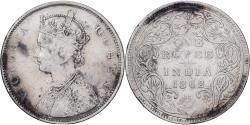 World Coins - British India, Victoria, Rupee, 1862, Bombay, Silver, , KM:473.1