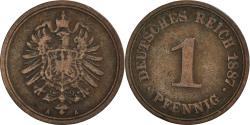 World Coins - Coin, GERMANY - EMPIRE, Pfennig, 1887