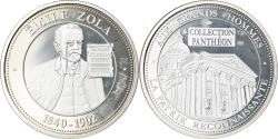World Coins - France, Medal, Collection Panthéon, Émile Zola, Littérature,