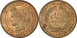 World Coins - Coin, France, Cérès, 10 Centimes, 1888, Paris, , Bronze, KM:815.1