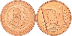 World Coins - Slovakia, Fantasy euro patterns, Euro Cent, 2003, , Copper