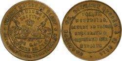 World Coins - France, Advertising Token, Fabrique de rideaux brodés à St-Gall, Brass