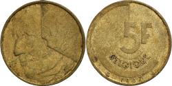 World Coins - Coin, Belgium, 5 Francs, 5 Frank, 1987, Brussels, , Brass Or
