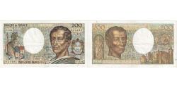 World Coins - France, 200 Francs, Montesquieu, P.024, EF(40-45)