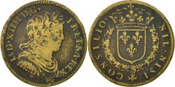 World Coins - France, Token, Conseil du Roi, Louis XV, , Brass, Feuardent:237 var.au