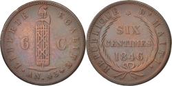 World Coins - Coin, Haiti, 6 Centimes, 1846, , Copper, KM:28