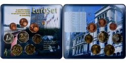 World Coins - Luxembourg, Set 1 ct. - 2 Euro, Coin card.FDC, 2002,