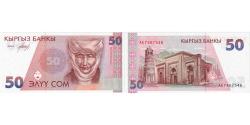 World Coins - KYRGYZSTAN, 50 Som, KM:20, UNC(65-70)