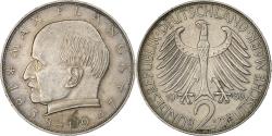 World Coins - GERMANY - FEDERAL REPUBLIC, 2 Mark, 1959, Munich, Copper-nickel,