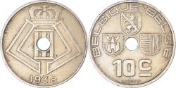 World Coins - Coin, Belgium, 10 Centimes, 1938