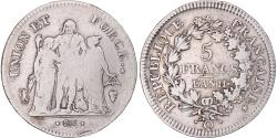 World Coins - Coin, France, Union et Force, 5 Francs, AN 11, Perpignan, , Silver