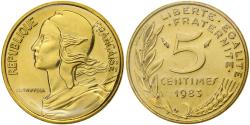 World Coins - Coin, France, Marianne, 5 Centimes, 1983, Paris, série FDC,
