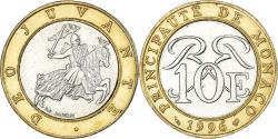 World Coins - Coin, Monaco, 10 Francs, 1996