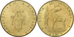 World Coins - Vatican, Paul VI, 20 Lire, 1972 (Anno X), Rome, Aluminum-Bronze, , KM:120