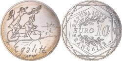 World Coins - France, 10 Euro, Egalité, 2014, , Silver, Gadoury:EU718