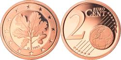 World Coins - GERMANY - FEDERAL REPUBLIC, 2 Euro Cent, 2002, Karlsruhe, , Copper