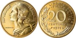 World Coins - Coin, France, Marianne, 20 Centimes, 1971, Paris, , Aluminum-Bronze