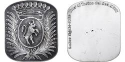 World Coins - Italy, Medal, Antico Sigillo della Citta di Torino, Silvered bronze,