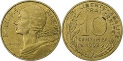 World Coins - France, 10 Centimes, Marianne, 1992, Paris, Aluminum-Bronze,