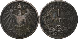 World Coins - Germany, Wilhelm II, Mark, 1892, Stuttgart, Silver, , KM:14