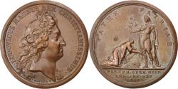 World Coins - France, Medal, Louis XIV, Politics, Society, War, Mauger, , Copper