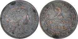 World Coins - Coin, France, Dupuis, 2 Centimes, 1919, Paris, , Bronze, KM:841