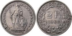 World Coins - Switzerland, 2 Francs, 1968, Bern, Copper-nickel, , KM:21a.1