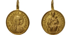World Coins - Italy, Religions & beliefs, Medal, XVIII century, , Brass, 21x32mm