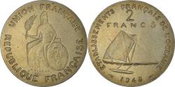 World Coins - Coin, FRENCH OCEANIA, 2 Francs, 1948, ESSAI, , Copper-nickel, KM:E5