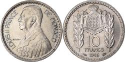World Coins - Coin, Monaco, Louis II, 10 Francs, 1946, , Copper-nickel, KM:123