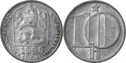 World Coins - Coin, Czechoslovakia, 10 Haleru, 1990