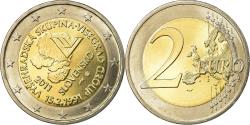 World Coins - Slovakia, 2 Euro, Visegrad Group, 20th Anniversary, 2011,