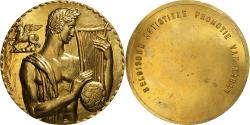 World Coins - Belgium, Medal, Orphée, Belgische Artistieke Promotie van SABAM, Gilt Bronze