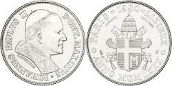 World Coins - Vatican, Medal, Jean-Paul II, Paris-Lisieux, 1980, Silver, Rousseau,
