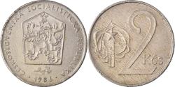 World Coins - Coin, Czechoslovakia, 2 Koruny, 1986