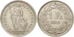 World Coins - Coin, Switzerland, Franc, 1943, Bern, , Silver, KM:24