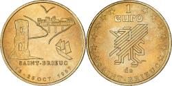 World Coins - France, Token, Euro des Villes, 1 Euro Saint-Brieuc, 1997, Copper-nickel