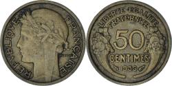 World Coins - France, Morlon, 50 Centimes, 1936, Paris, , Aluminum-Bronze, KM:894.1