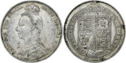World Coins - United Kingdom, Victoria, Shilling, 1891, London, Silver, , Spink:3927