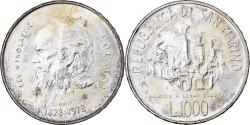 World Coins - Coin, San Marino, 1000 Lire, 1978, Rome, , Silver, KM:85