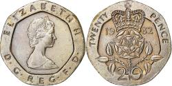 World Coins - Great Britain, Elizabeth II, 20 Pence, 1982, Copper-nickel, , KM:931