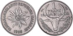 World Coins - Coin, Madagascar, Franc, 1965, Paris, , Stainless Steel, KM:8