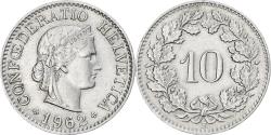 World Coins - Coin, Switzerland, 10 Rappen, 1962, Bern, , Copper-nickel, KM:27