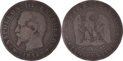World Coins - Coin, France, Napoleon III, 5 Centimes, 1854, Paris, , Bronze